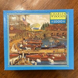 🧩Complete🧩 Vintage Charles Wysocki “Lost in the Woodies” puzzle - 1000 pieces